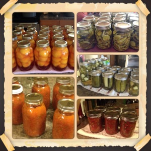 canning collage